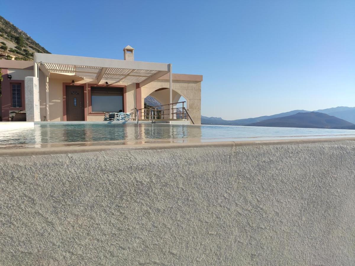Villa Kefali Kavoúsion Exteriör bild