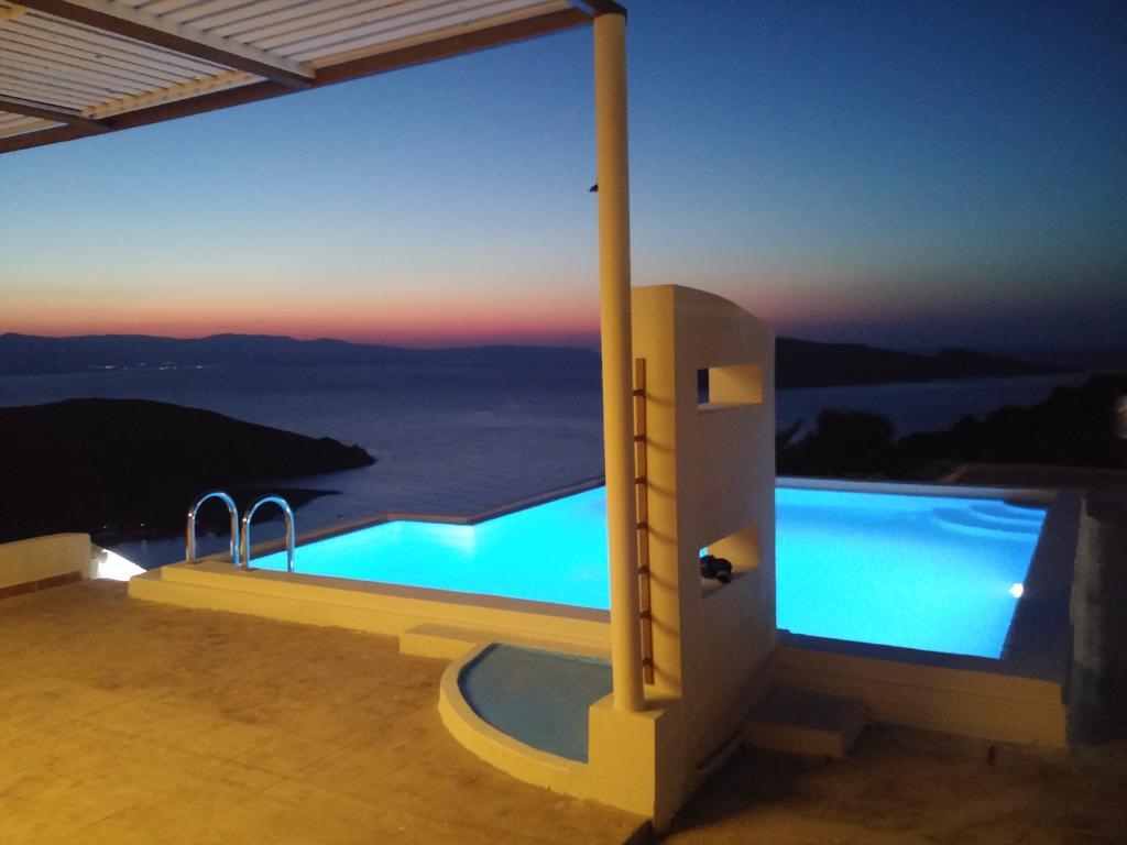 Villa Kefali Kavoúsion Exteriör bild
